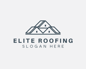 Roof Repair Roofing logo design