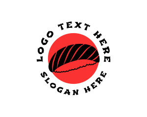 Japanese Sushi Restaurant Logo