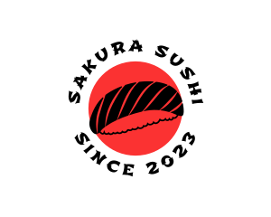 Japanese Sushi Restaurant logo design