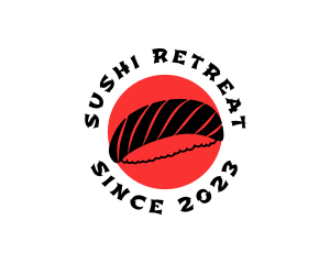 Japanese Sushi Restaurant logo design