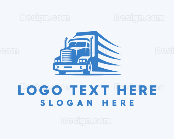 Trucking Vehicle Automobile Logo