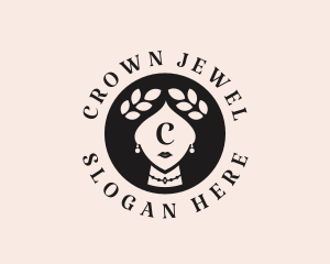 Beauty Woman Jeweler  logo