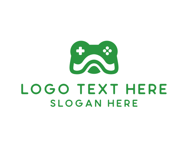 Green Frog logo example 2