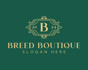 Upscale Boutique Brand logo design