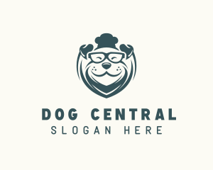 Puppy Dog Chef logo design