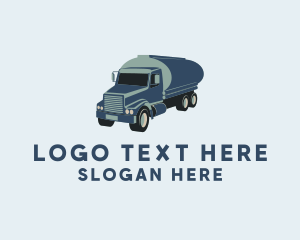 Oil Tanker Truck logo