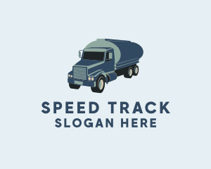 Oil Tanker Truck Logo