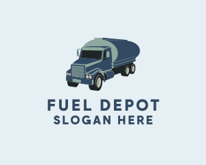 Oil Tanker Truck logo