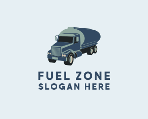 Oil Tanker Truck logo design