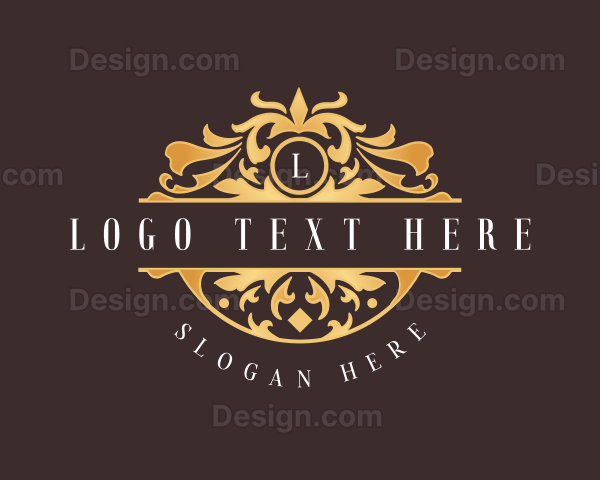 Luxury Hotel Decoration Logo