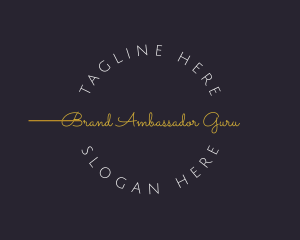 Cursive Luxury Generic logo design