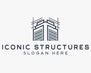 Property Structure Engineering logo design