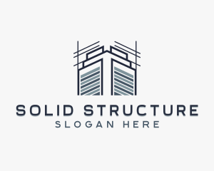 Property Structure Engineering logo design