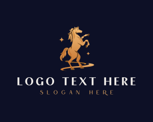 Majestic Horse Stallion logo