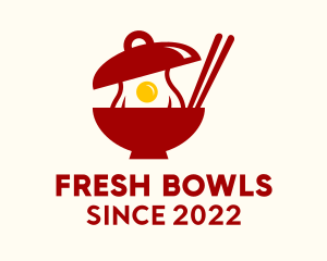 Oriental Egg Soup  logo design