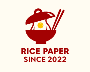 Oriental Egg Soup  logo design