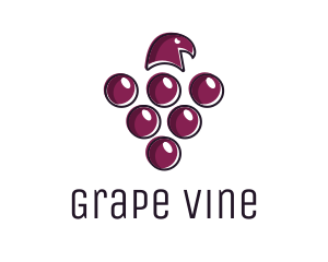 Grape Hawk Vineyard  logo design