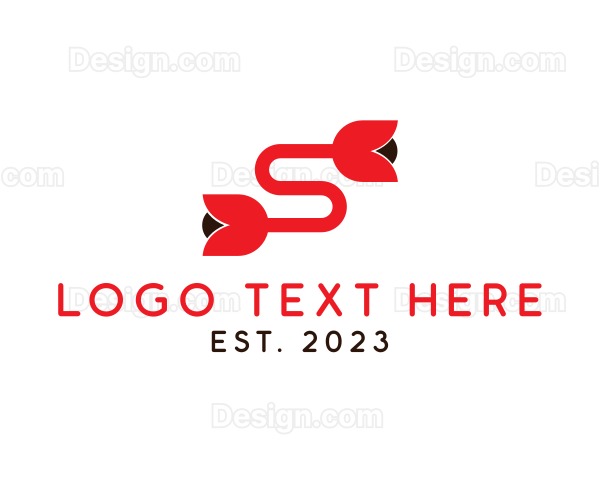 Red Tulip S Logo