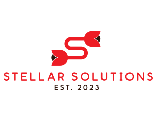 Red Tulip S logo design