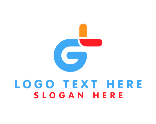 Letter Gl logo example 4