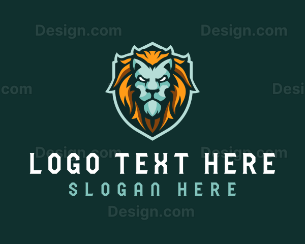 Lion Shield Gaming Logo