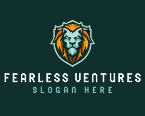 Lion Shield Gaming logo design