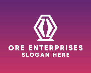 Generic Hexagon Software logo design