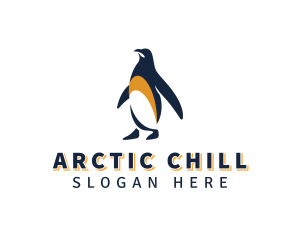 Penguin Bird Animal logo