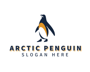 Penguin Bird Animal logo