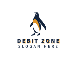 Penguin Bird Animal logo design