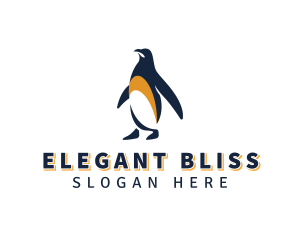 Penguin Bird Animal logo