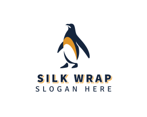 Penguin Bird Animal logo design