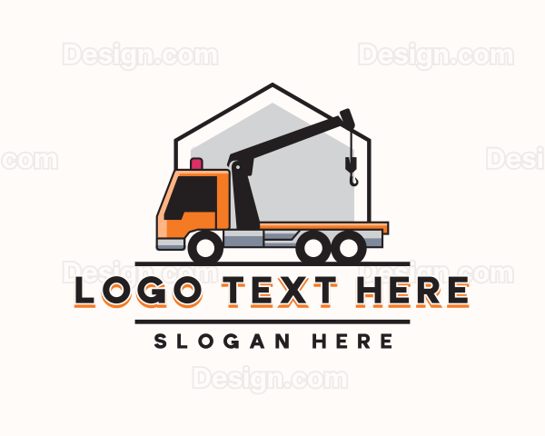 Tow Truck Transport Logo