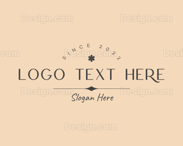 Elegant Floral Business Logo