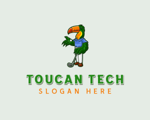 Toucan Golf Championship logo design