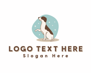 Canine Pet Dog logo