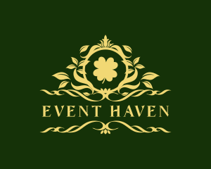Elegant Clover Leaf logo