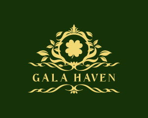 Elegant Clover Leaf logo
