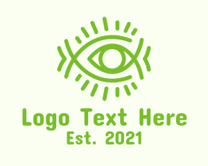 Ophthalmology - Mystical Fish Eye logo design