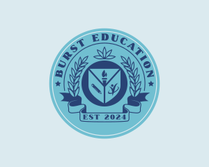 College Learning School Education logo design