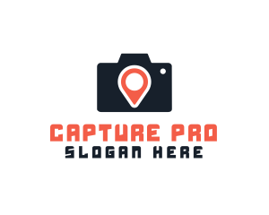 Photography Location Pin logo