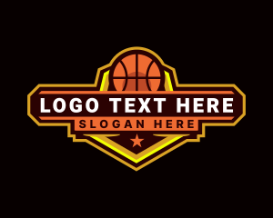 Basketball Ball Sports logo