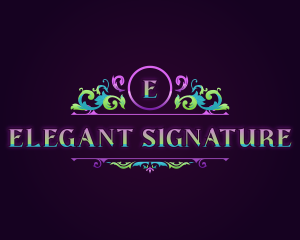 Luxury Ornamental Boutique logo design