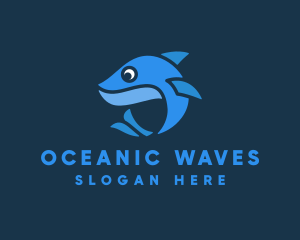 Marine Aquatic Whale logo design