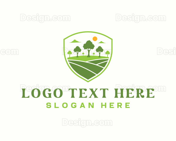 Lawn Tree Landscaping Logo
