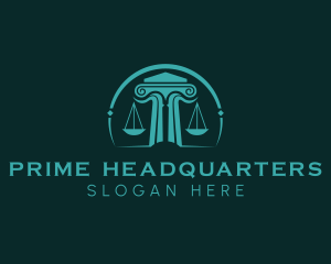 Scale Pillar Lawyer Logo