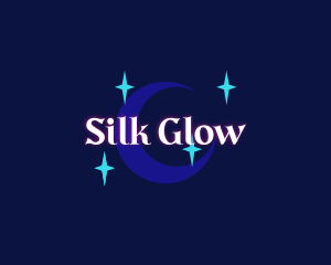 Moon Stars Glow Company logo design