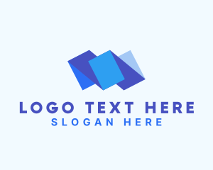 Geometric Abstract Origami logo