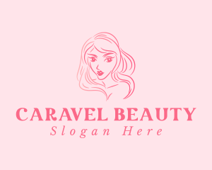 Feminine Beauty Face logo design