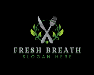 Healthy Salad Food logo design